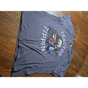 2XL Disney Pixar Cars Tow Mater Tractor Tipping Cotton Short Sleeve  Tshirt Tee